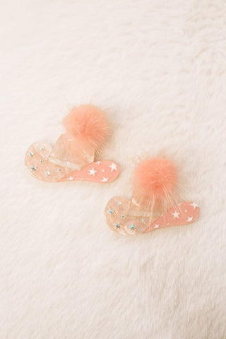Pink Feather Western Earrings | Select Trends Boutique