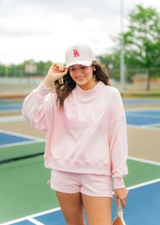 Pink Salty Short Sweat Set | Select Trends Boutique