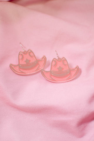 Pink & Silver Western Earrings | Select Trends Boutique