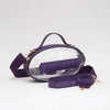 Purple Football Shaped Clear Purse - Select Trends Boutique