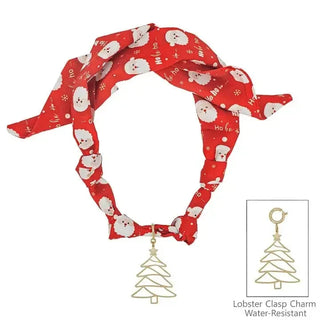 Red Santa Scarf Necklace - Select Trends Boutique