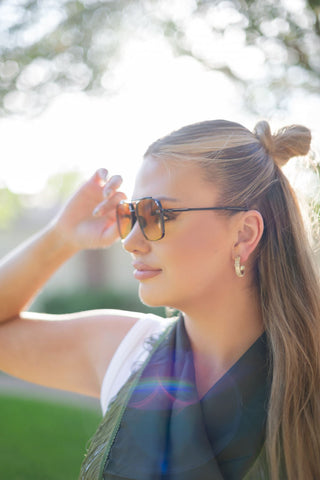 Dallas Yellow Sunglasses by DAX