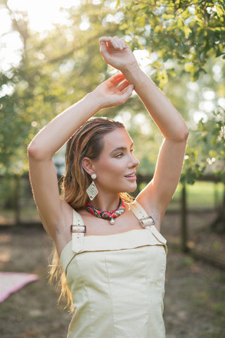 Pale Yellow Buckle Strap Mini Dress