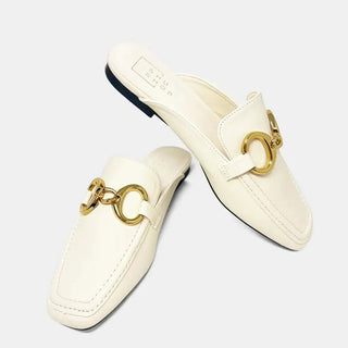 Shu Shop Andromeda Cream Loafers | Select Trends Boutique
