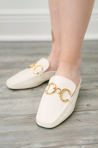 Shu Shop Andromeda Cream Loafers | Select Trends Boutique