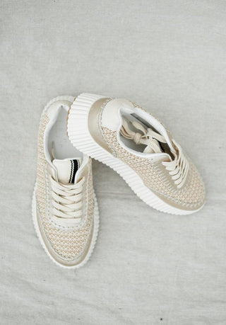 Shu Shop Gold Selina Sneaker | Select Trends Boutique
