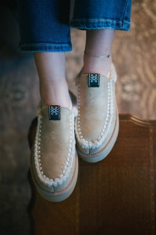 Shu Shop Trinity Oatmeal Slip On Shoe | Select Trends Boutique