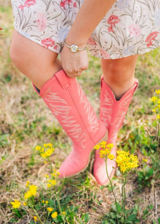 Blush Pink Floral Puff Sleeve Blouse | Select Trends Boutique