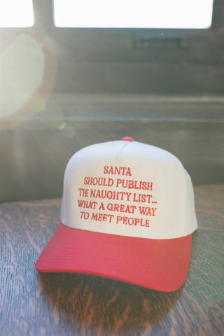 Naughty List Trucker Hat
