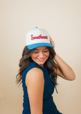 Sweetheart Embroidered Trucker Hat | Select Trends Boutique