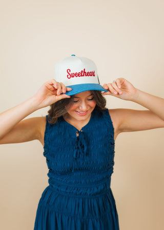Sweetheart Embroidered Trucker Hat | Select Trends Boutique