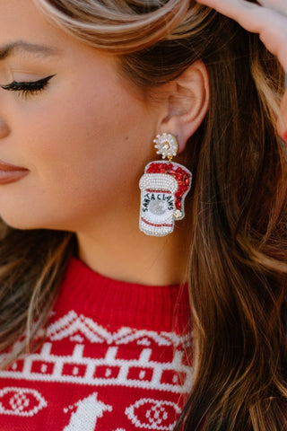 Taylor Shaye Santa Claw Earring | Select Trends Boutique