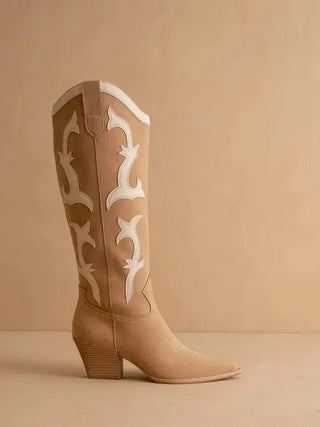 The Adriana Camel Western Boot | Select Trends Boutique
