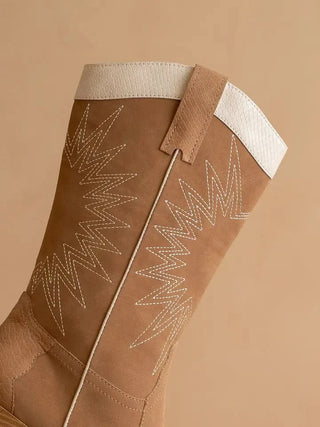 The Halle Camel Western Boot
