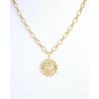 Tiger Coin Pendant Necklace | Select Trends Boutique