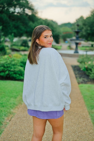 Tigers Polka Dot Mock Neck Sweatshirt | Select Trends Boutique