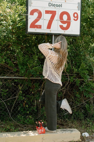 Washed Black Wide Leg Jeans - Select Trends Boutique