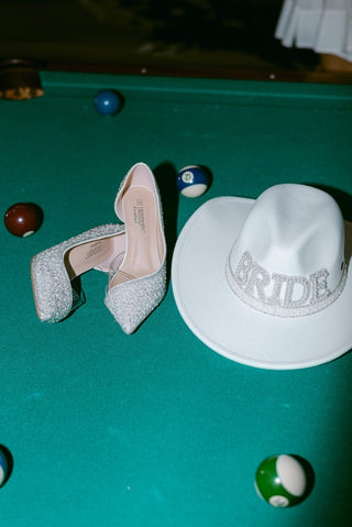 White Beaded Pearl Pointed Toe Heels | Select Trends Boutique