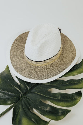 White Bride Tribe Straw Hat | Select Trends Boutique