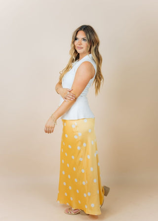 White Button Up Structured Knit Top | Select Trends Boutique