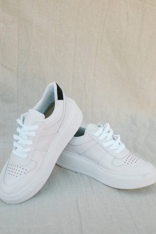 White Platform Sneaker | Select Trends Boutique