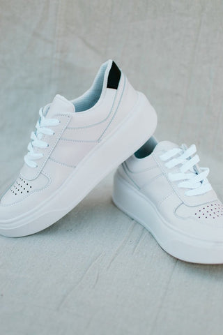 White Platform Sneaker | Select Trends Boutique