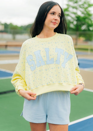 Yellow Floral Salty Short Set | Select Trends Boutique