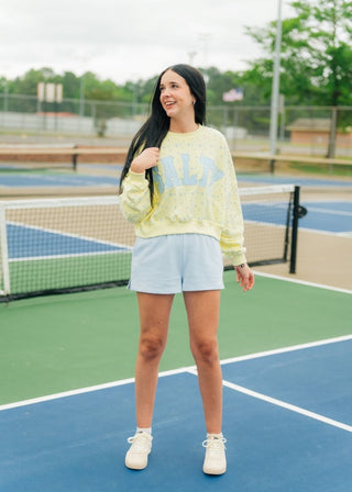 Yellow Floral Salty Short Set | Select Trends Boutique