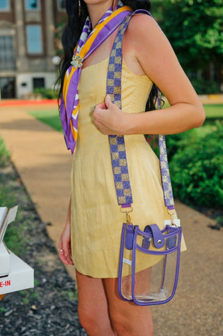Yellow Linen Fit & Flare Mini Dress | Select Trends Boutique