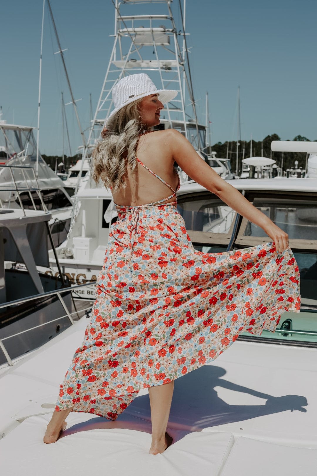Lover's Luck Floral Maxi Dress