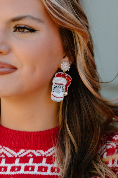 Taylor Shaye Santa Claw Earring