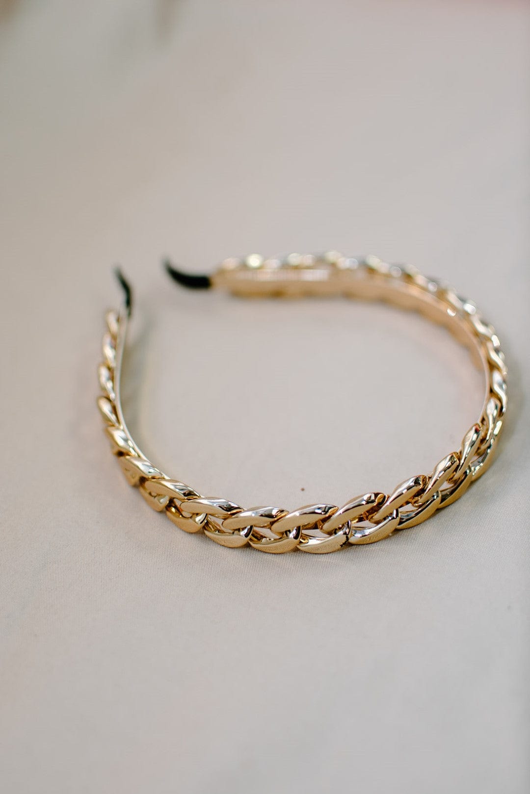 Gold Chain Link Headband