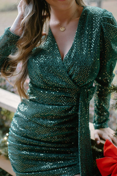 Emerald Up To Something Dress
