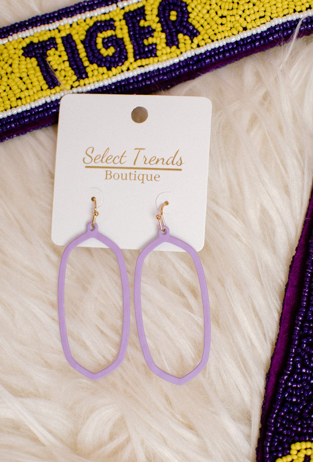 Oval Pointed Earrings