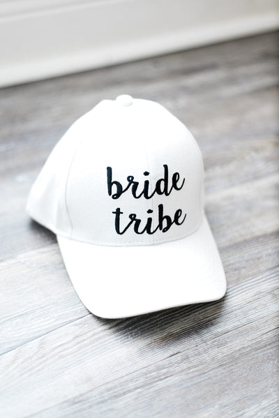 White "Bride Tribe" Trucker Cap