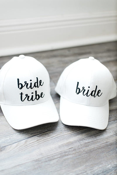 White "Bride Tribe" Trucker Cap