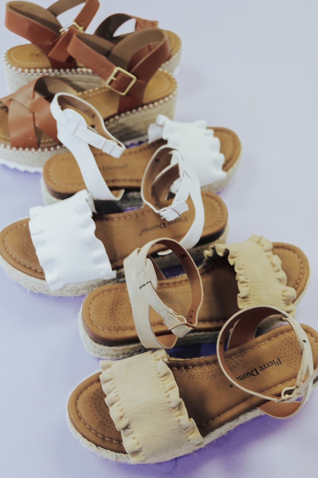 Nude Platform Espadrille Sandals - Select Trends Boutique