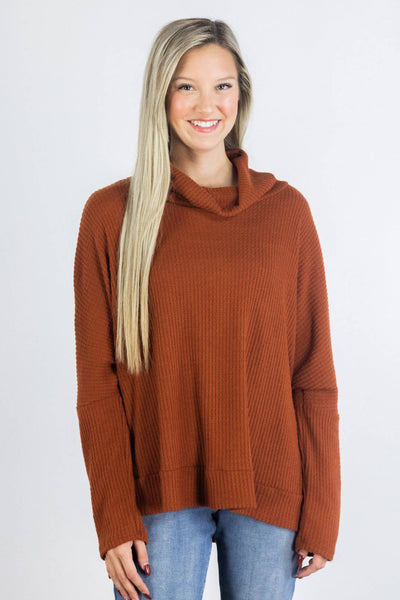 Cinnamon Dolman Sleeve Tunic - Select Trends Boutique