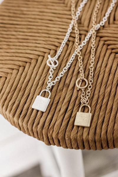 Gold Chain Locket Necklace - Select Trends Boutique