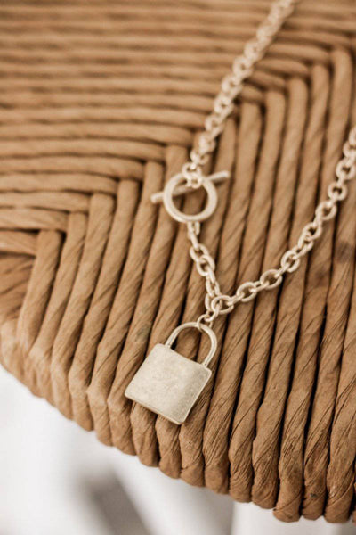 Gold Chain Locket Necklace - Select Trends Boutique