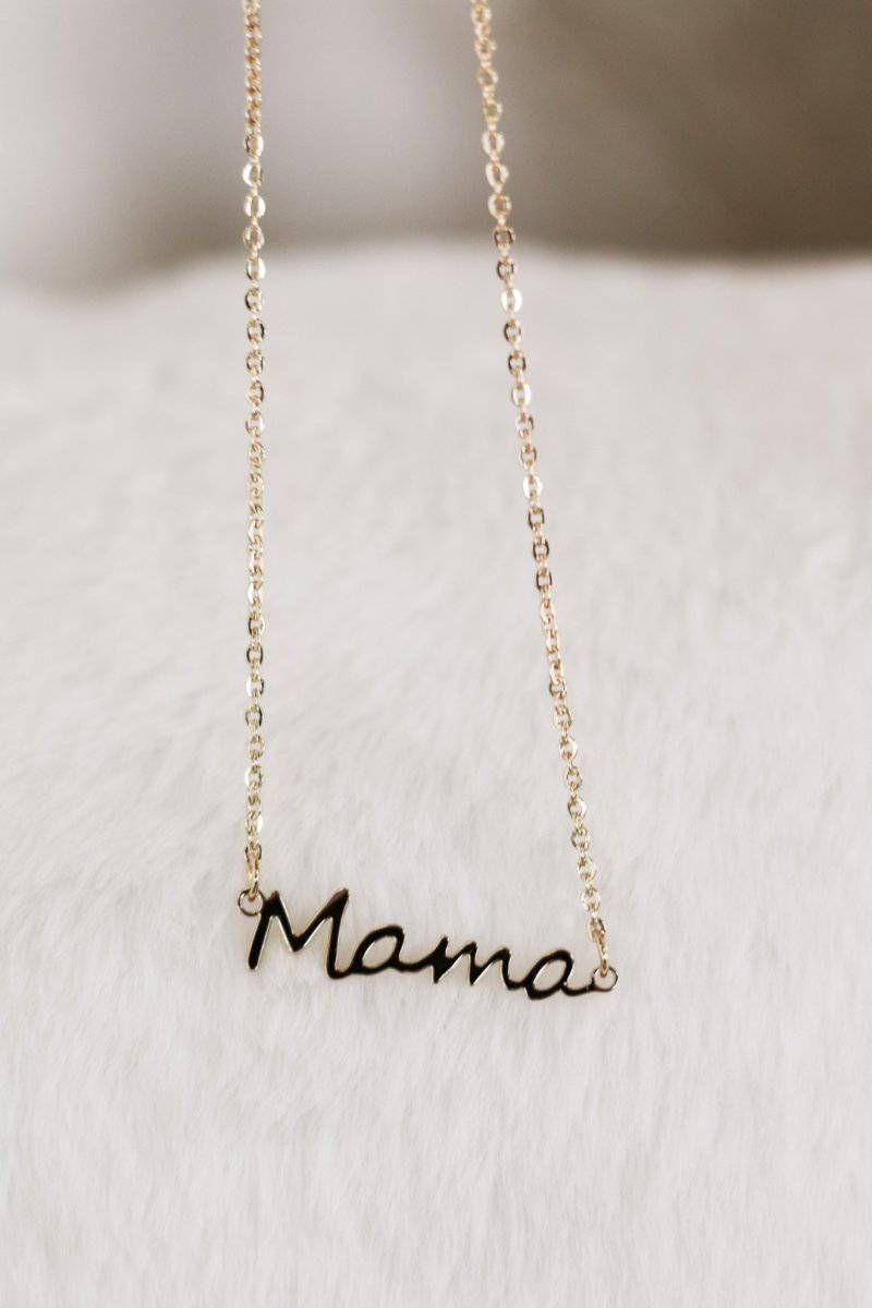 Gold Mama Necklace - Select Trends Boutique