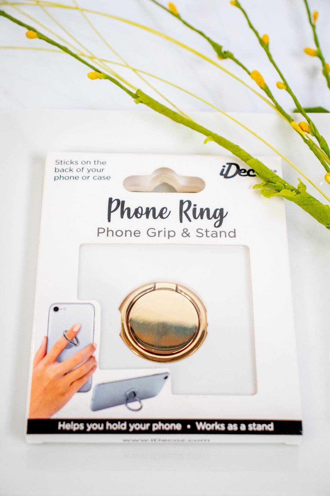 Gold Phone Ring - Select Trends Boutique