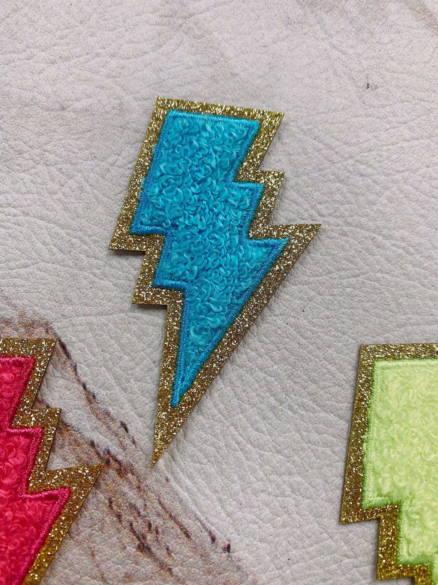 Lightning Bolt Varsity Patch