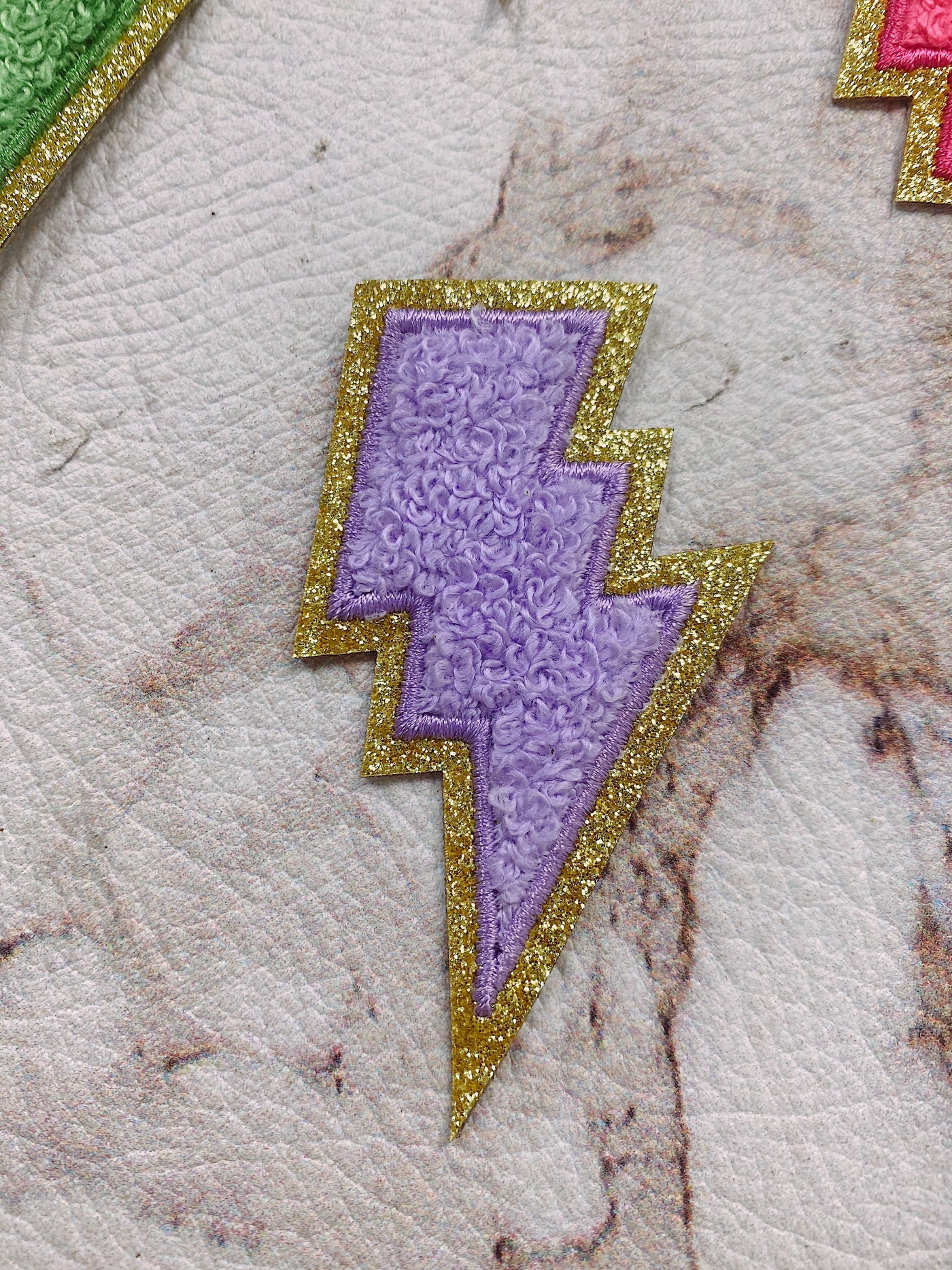 Lightning Bolt Varsity Patch
