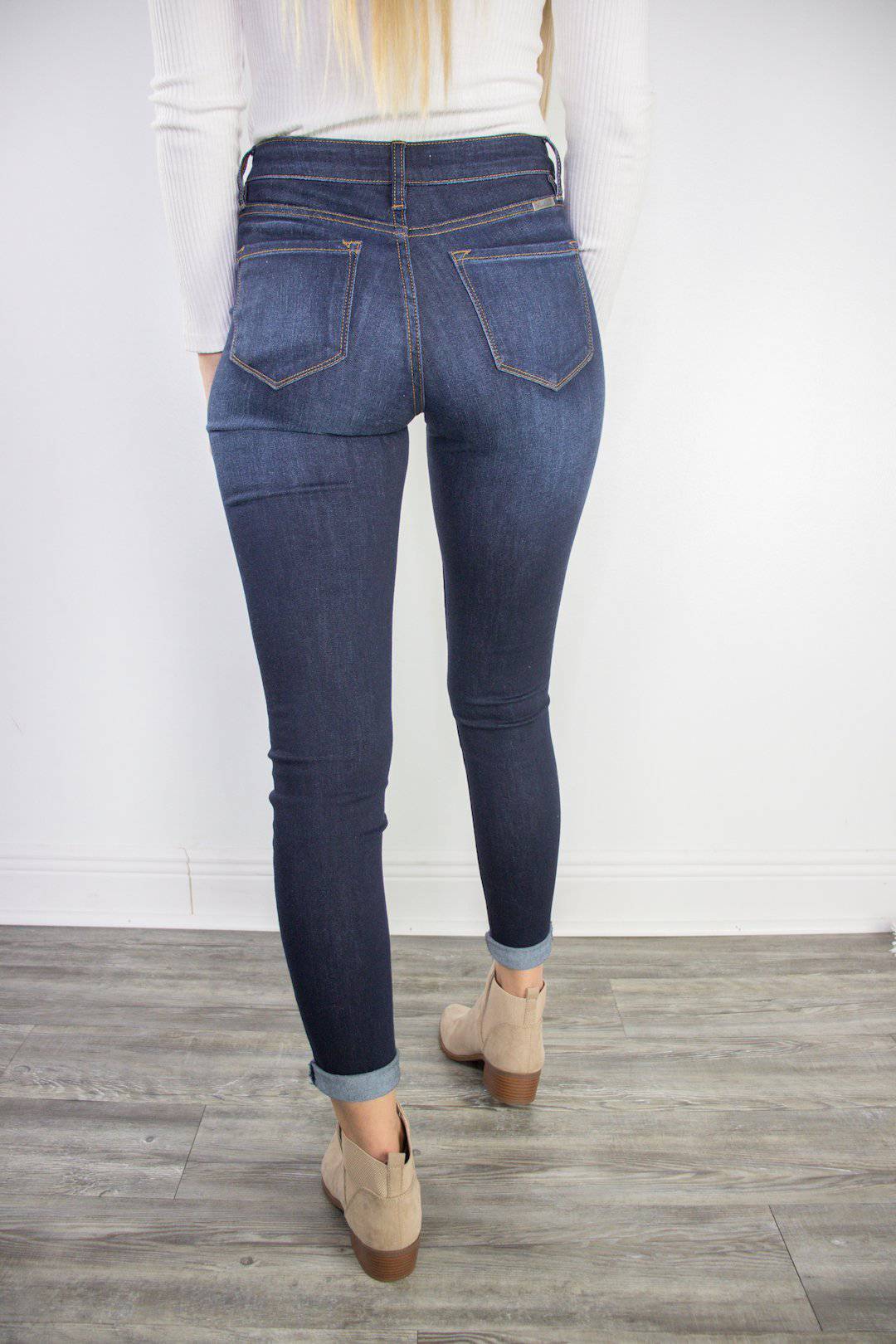 KanCan Dark Super Skinny Jeans - Select Trends Boutique