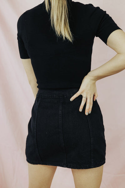 Lost For Words Belted Skirt - Select Trends Boutique