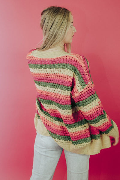 Love Drunk Crochet Cardigan - Select Trends Boutique