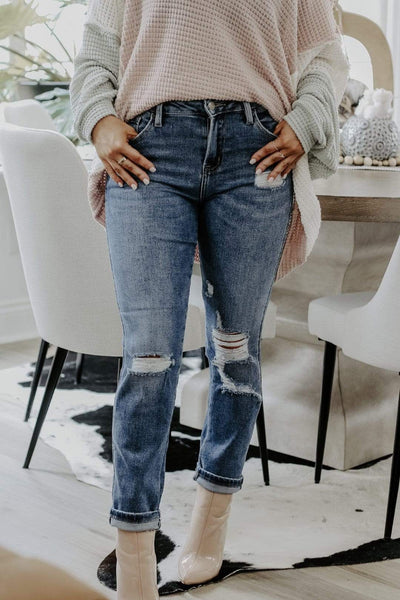 On Point Distressed Skinny Jean - Select Trends Boutique
