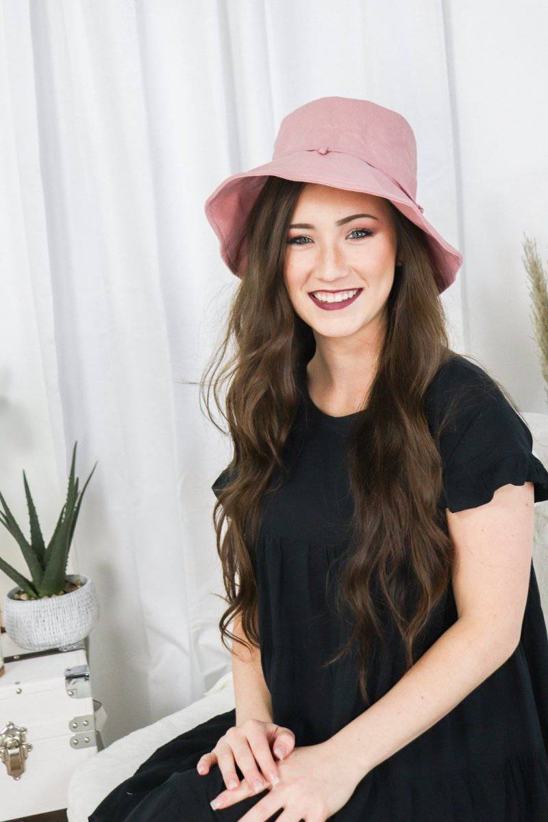 Pink Bucket Hat - Select Trends Boutique