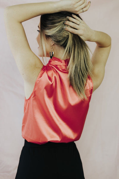 Pink Make A Move Silk Bodysuit - Select Trends Boutique